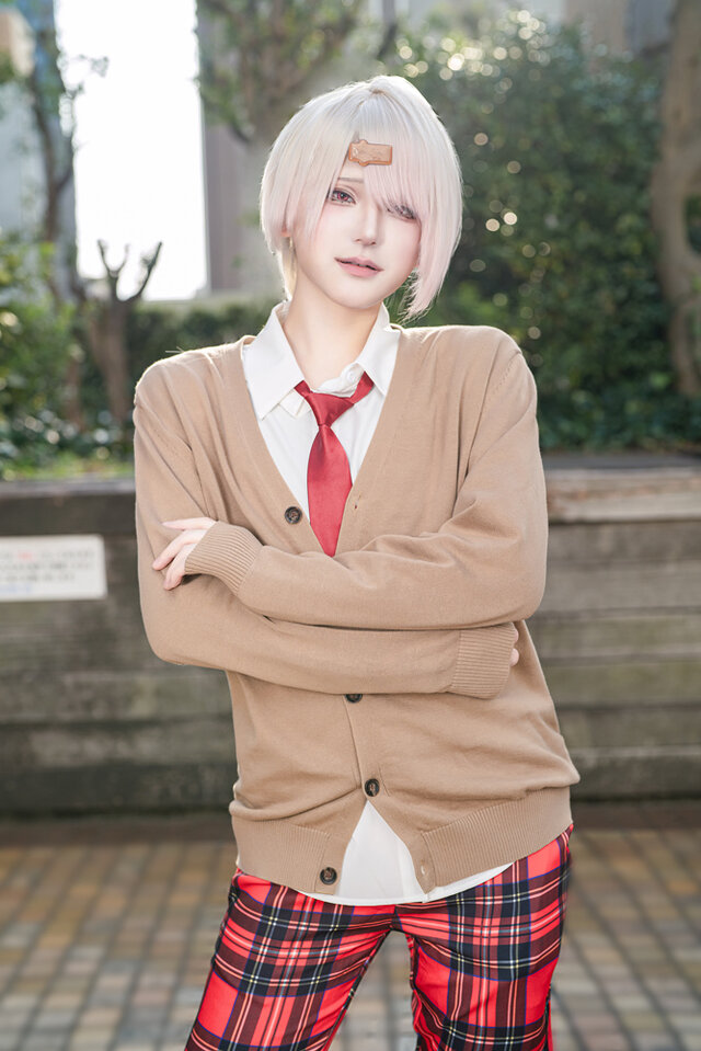 しい（椎名唯華男体化）「にじさんじ」／あをみあお（X：@cos_aaaao）