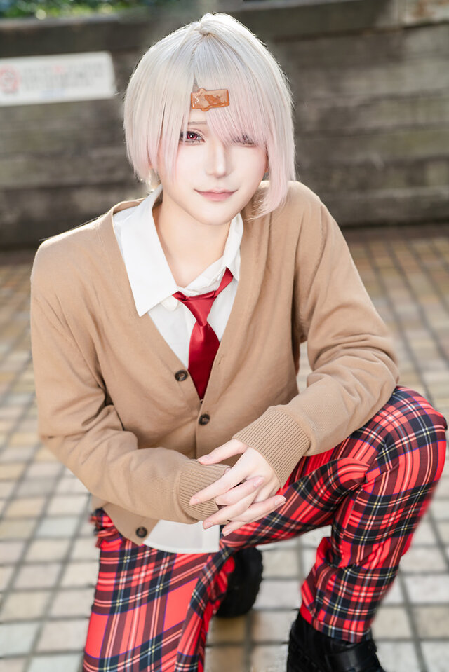 しい（椎名唯華男体化）「にじさんじ」／あをみあお（X：@cos_aaaao）