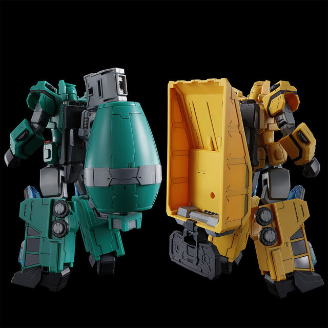 勇者王ガオガイガーより「撃龍神」がHGプラモ化!風龍・雷龍はロボットからビークルモードにも変形可能