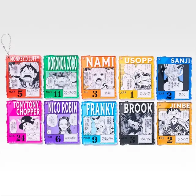 目玉は「ルフィ」巨大フィギュア3バージョン！「ONE PIECE BASE SHOP」くじ全ラインナップ公開ーキャラの誕生日を網羅したチャームは全396種