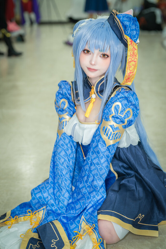 兎田ぺこら「ホロライブ」／水雨るる（X：@ririruru_0409）