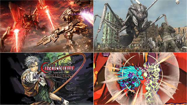 全て最安値を更新！『アーマード・コア6』『地球防衛軍6』が半額以下─『Castlevania Advance Collection』『九魂の久遠』もお買い得【eショップ・PS Storeのお勧めセール】