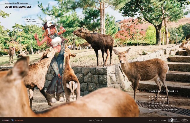 観覧車でラブラブするジークフリート、クリームヒルトがエモい…『FGO』新聞企画「OVER THE SAME SKY」関西エリアのイラストひとまとめ