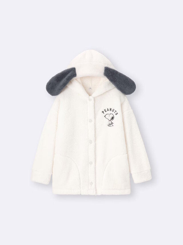 GUから「スヌーピー」のコラボコレクション登場！耳が付いたマシュマロフィールパーカなど、ラウンジウェア全10種を展開