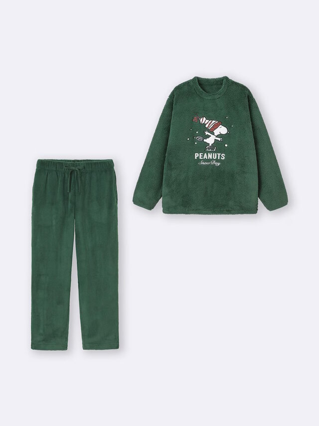 GUから「スヌーピー」のコラボコレクション登場！耳が付いたマシュマロフィールパーカなど、ラウンジウェア全10種を展開