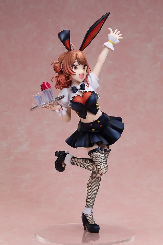 『学マス』公式描き下ろしバニー衣装の「花海佑芽」が1/4スケールフィギュア化！実布製の網タイツがリアルな存在感を演出