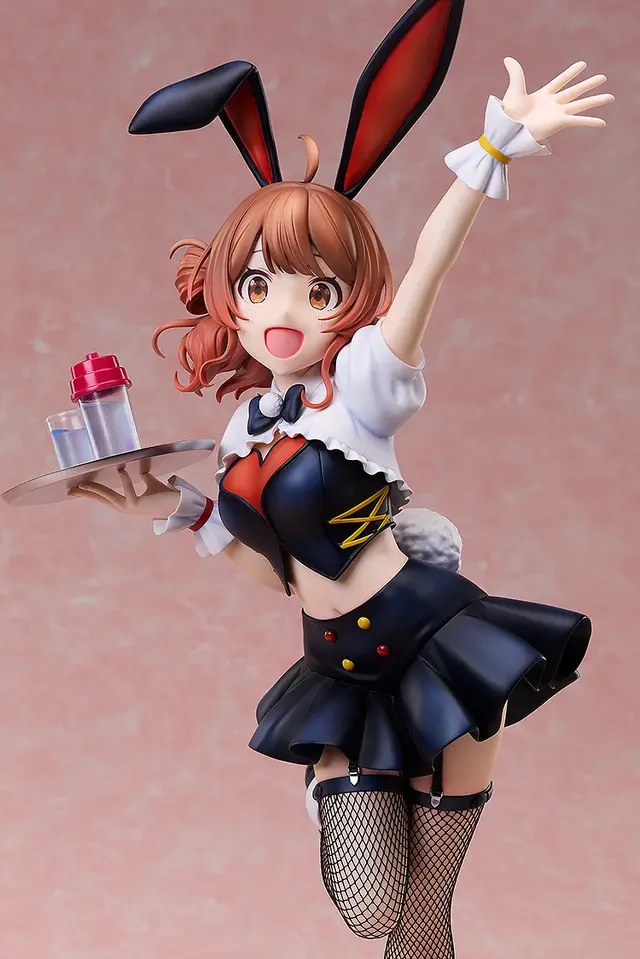 『学マス』公式描き下ろしバニー衣装の「花海佑芽」が1/4スケールフィギュア化！実布製の網タイツがリアルな存在感を演出