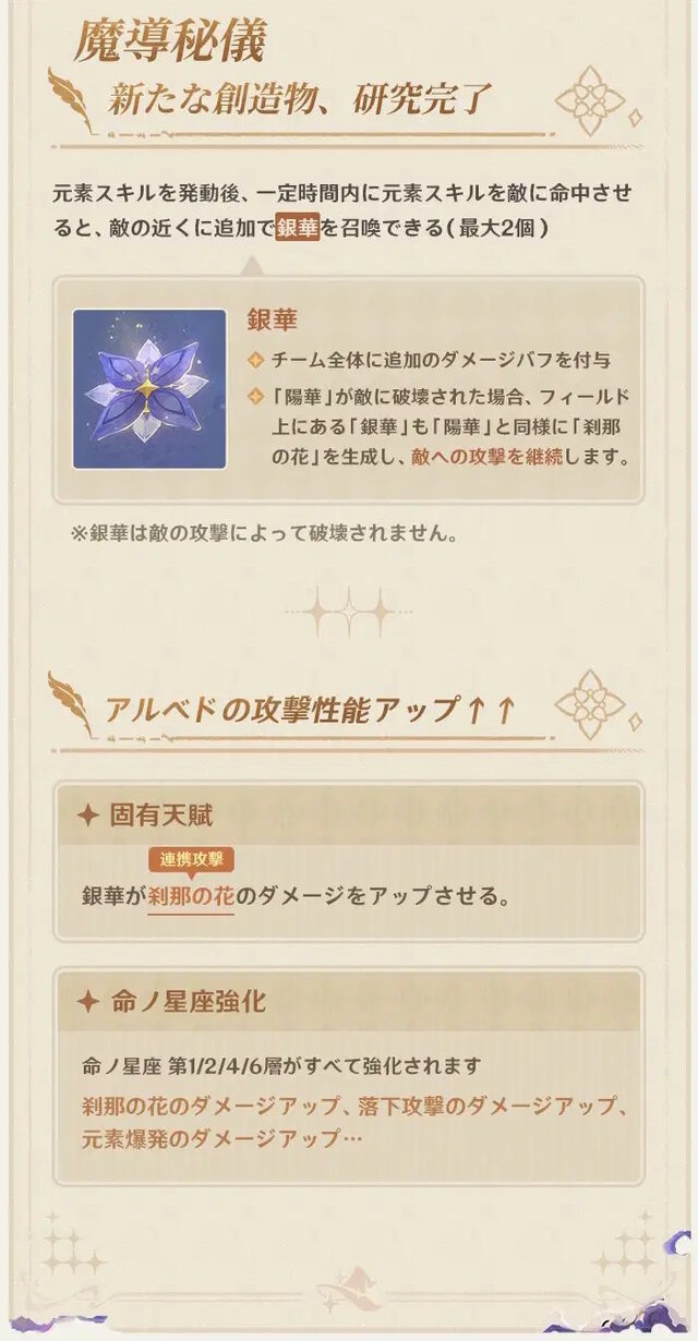 『原神』ウェンティ、モナたち7人の強化内容が判明―★5キャラは“凸効果”も4層全てパワーアップ