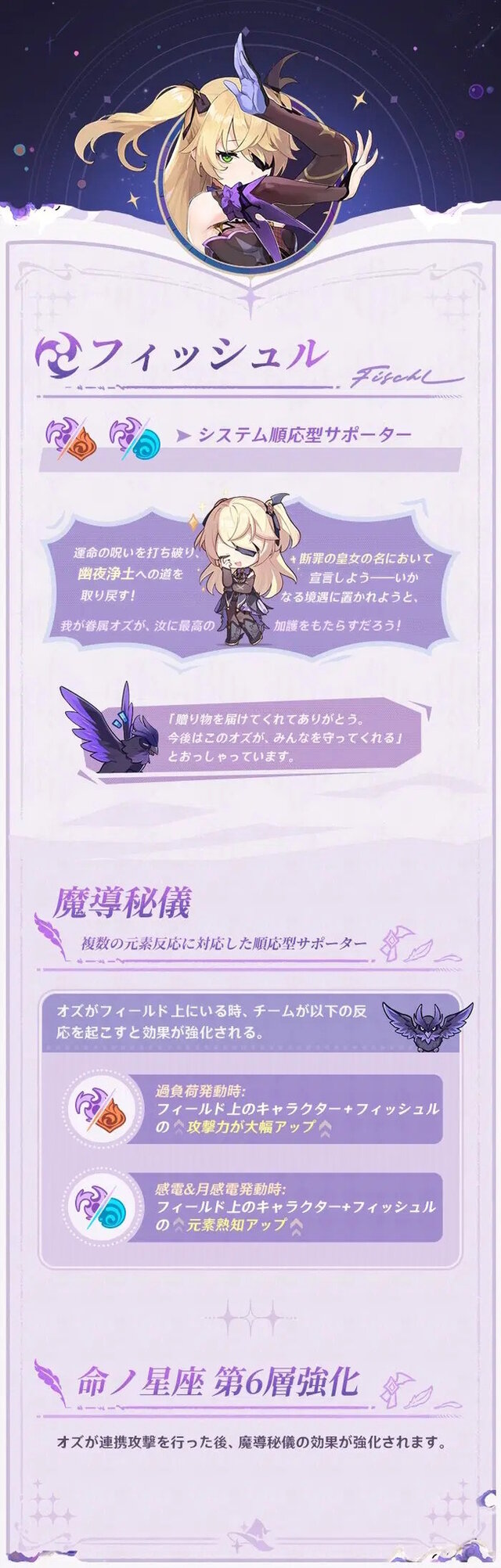 『原神』ウェンティ、モナたち7人の強化内容が判明―★5キャラは“凸効果”も4層全てパワーアップ