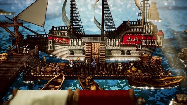 『オクトパストラベラー0』相手に応じて変わる「フィールドコマンド」や仲間との絆が垣間見える「パーティーチャット」など最新情報が公開