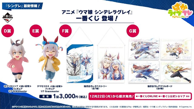 『ウマ娘』にクリスマス到来！ゲーム外でも「明治」コラボや「オベイユアマスター」のフィギュア化など盛りだくさん【生放送まとめ】
