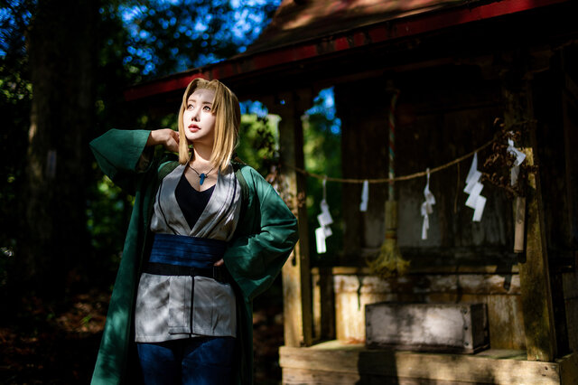 綱手「NARUTO -ナルト-」／鳥海かう（X：@kau_toriumi）