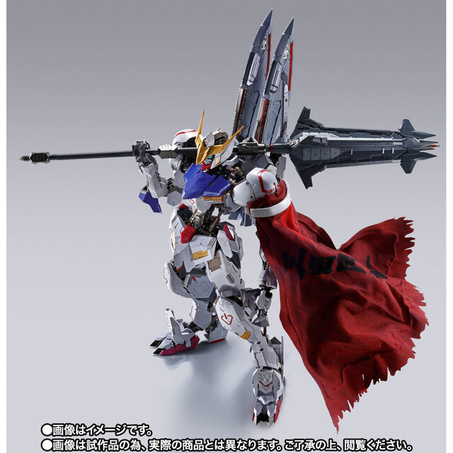 METAL BUILD「ガンダム・バルバトス」予約受付は12月2日16時から！新装備「ブーメランメイス」と「真紅のマント」を羽織った新たな姿で立体化