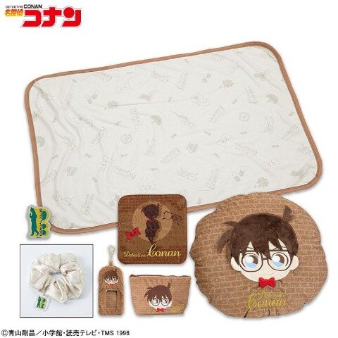 コナンと灰原哀/安室透をペアでデザイン!「名探偵コナン」グッズセットがアベイルオンラインにて先行販売