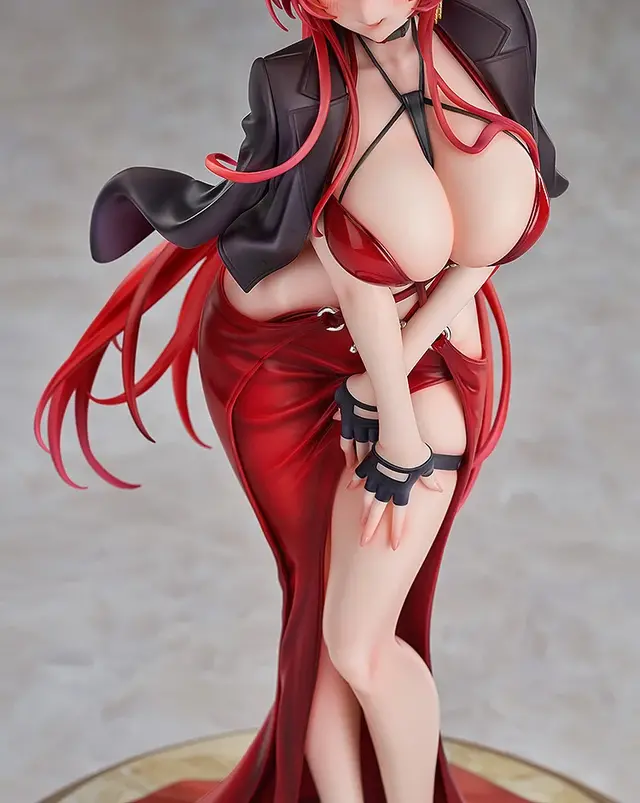 ジャケットを脱ぐとセクシーな背中が露わに…!『勝利の女神:NIKKE』より「レッドフード」フィギュアが予約受付開始