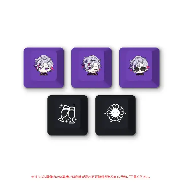 にじさんじ・ローレン、星川サラら6名の「コラボゲーミングデバイス」が予約開始！キーキャップセットやマウスパッドのデザインも初公開