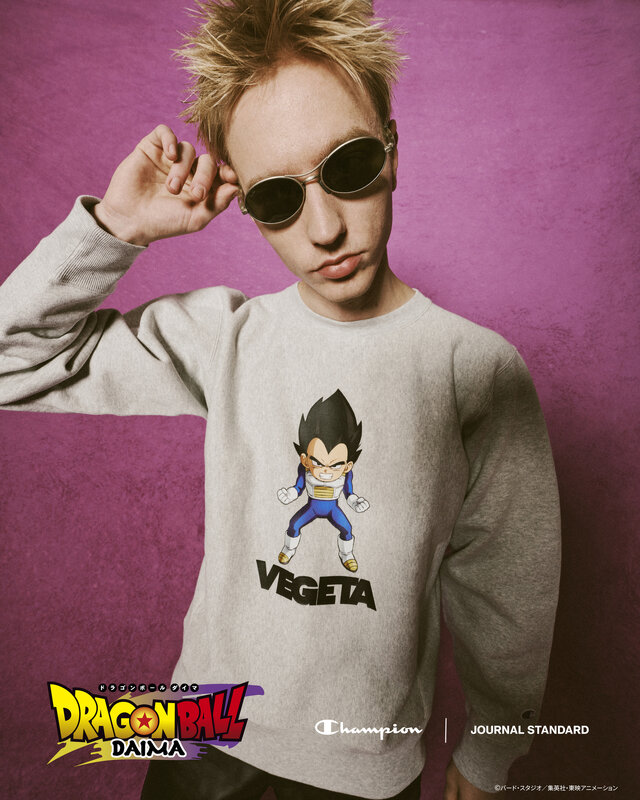 「ドラゴンボールDAIMA」×「Champion」スペシャルコレクション！孫悟空やベジータ、超サイヤ人4などをプリントした耐久性抜群のアパレル
