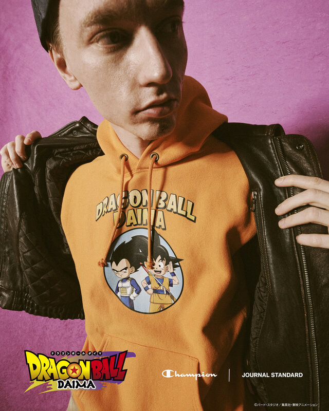 「ドラゴンボールDAIMA」×「Champion」スペシャルコレクション！孫悟空やベジータ、超サイヤ人4などをプリントした耐久性抜群のアパレル