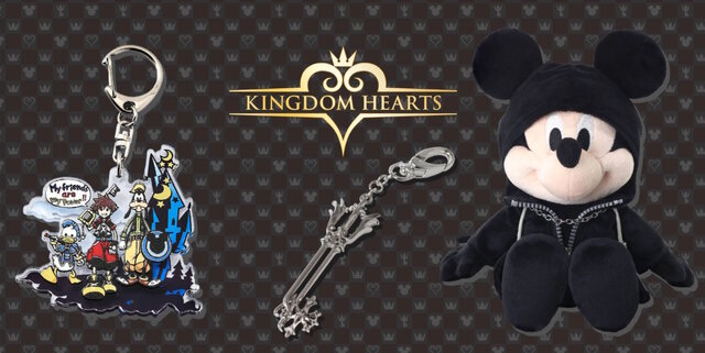 『キングダム ハーツ』グッズがディズニーストアでも12月5日発売!ぬいぐるみ8種や「100エーカーの森」イラストのポーチなど盛りだくさん