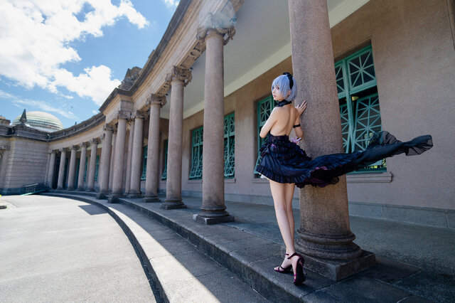 綾波レイ「エヴァンゲリオン」／四巫日モミ（Instagram：momihi__444、X：@momihi__44）