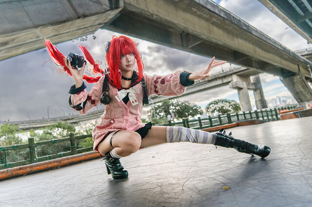 浮波柚葉『ゼンレスゾーンゼロ』/四巫日モミ(Instagram:momihi__444、X:@momihi__44)