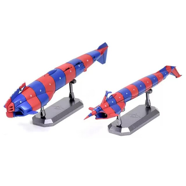 「ふしぎの海のナディア」ノーチラス号、グラタン、ガーフィッシュなど作中メカのプラモデルキットが再販予約受付中!