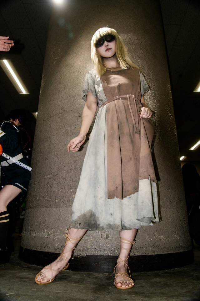 始祖ユミル「進撃の巨人」／mirio（X：@levi12250602）