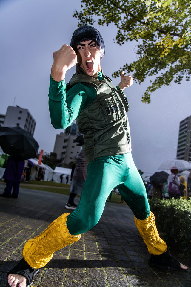 マイト・ガイ「NARUTO -ナルト-」/AKIHITO(X:@AkihitoAll)