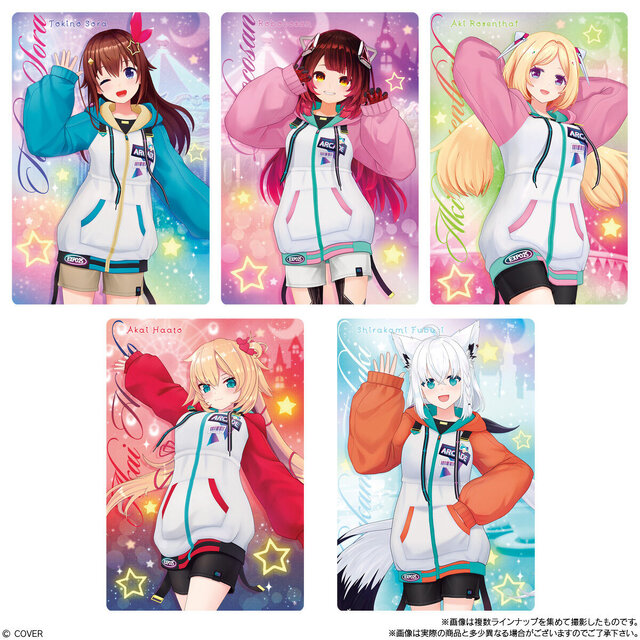 「ホロライブ」カード付ウエハース第4弾が12月29日発売！ときのそら、さくらみこら31名の手書きメッセージ入り