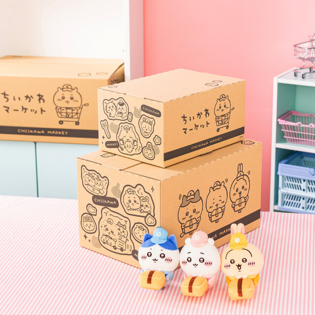 「ちいかわマーケット」5周年記念！配達員衣装の限定マスコット予約販売、ミニカゴのノベルティ配布などキャンペーン実施