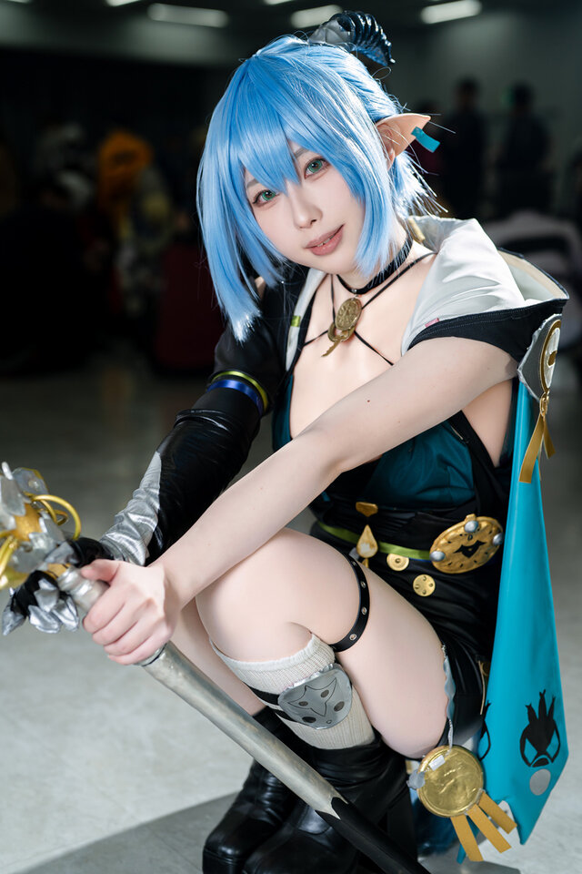 リュシア『ゼンレスゾーンゼロ』/米芽めめ(X:@komemechan3)