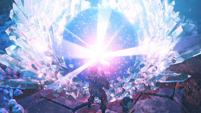 『モンハンストーリーズ3』にも「アルシュベルド」参戦!絶滅危惧種のタマゴを保護し、生態系を取り戻す新要素が明らかに