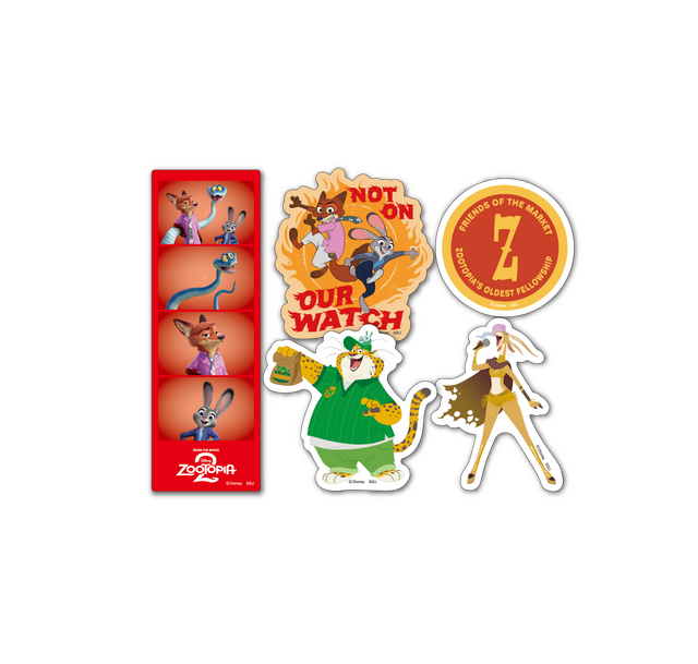 K賞　Happyくじ『ズートピア２』© Disney