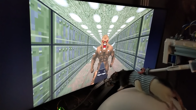 ネズミ用『DOOM』VR装置“バージョン2”が公開！大幅進化を遂げ、設計図は全てオープンソースに