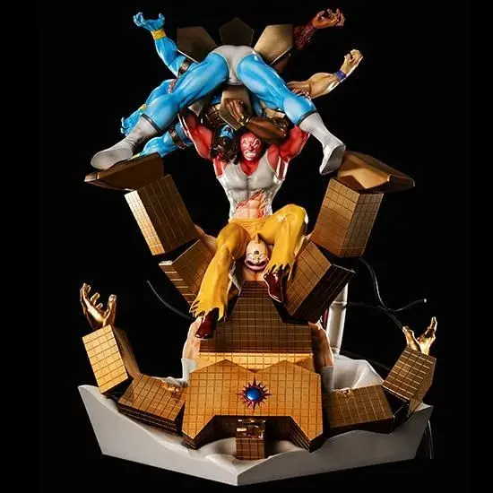 約33万円にも納得！「キン肉マン」至高のタッグ技「マッスル・ドッキング」が立体化、ジオラマベースにより360度全てが大迫力