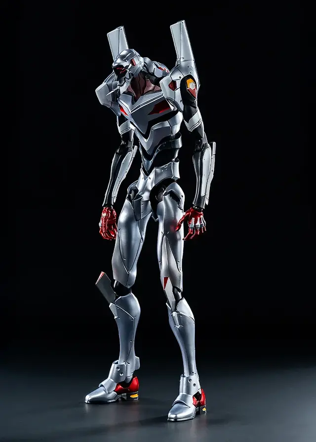 劇場版から、謎の多い機体「エヴァンゲリオン4号機」が可動フィギュア化！設定資料をもとに、ロンギヌスの槍ほか多数のオプションが付属