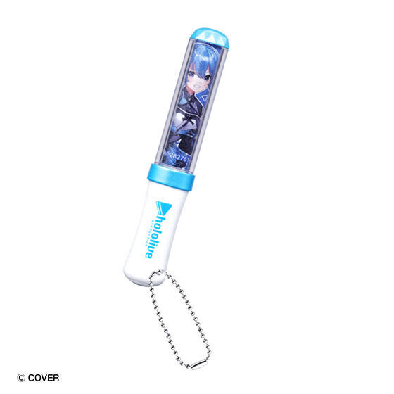 「ホロライブ」6th fes.イラスト使用のガシャポン「ペンライトチャーム」が豪華！ほぼ原寸サイズで光るギミック付