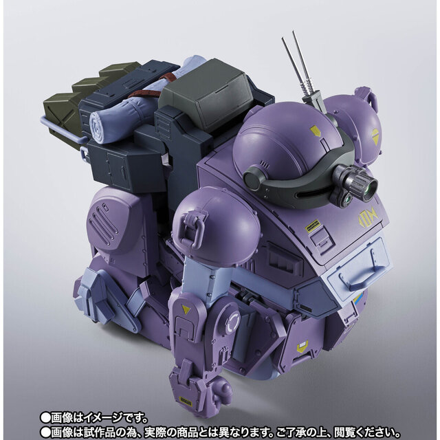 「装甲騎兵ボトムズ」惚れ惚れする大型武装！新規造形のロッグガン、パラシュートザックを備えた「スコープドッグ メルキア軍装備」が立体化