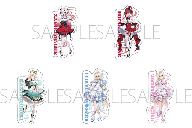 アニメイトの「ホロライブ」フェアに注目！百鬼あやめ、宝鐘マリンら5人が「ONIKAWAII」をテーマに描き起こしグッズ化