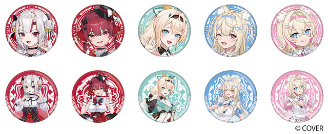 アニメイトの「ホロライブ」フェアに注目！百鬼あやめ、宝鐘マリンら5人が「ONIKAWAII」をテーマに描き起こしグッズ化