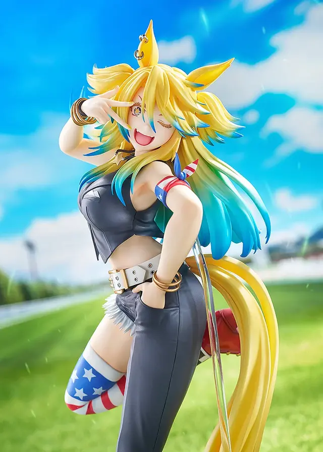 アメリカンテイスト衣装に大胆ポーズ！「ウマ娘シングレ」より「オベイユアマスター」1/7スケールフィギュアが予約受付開始