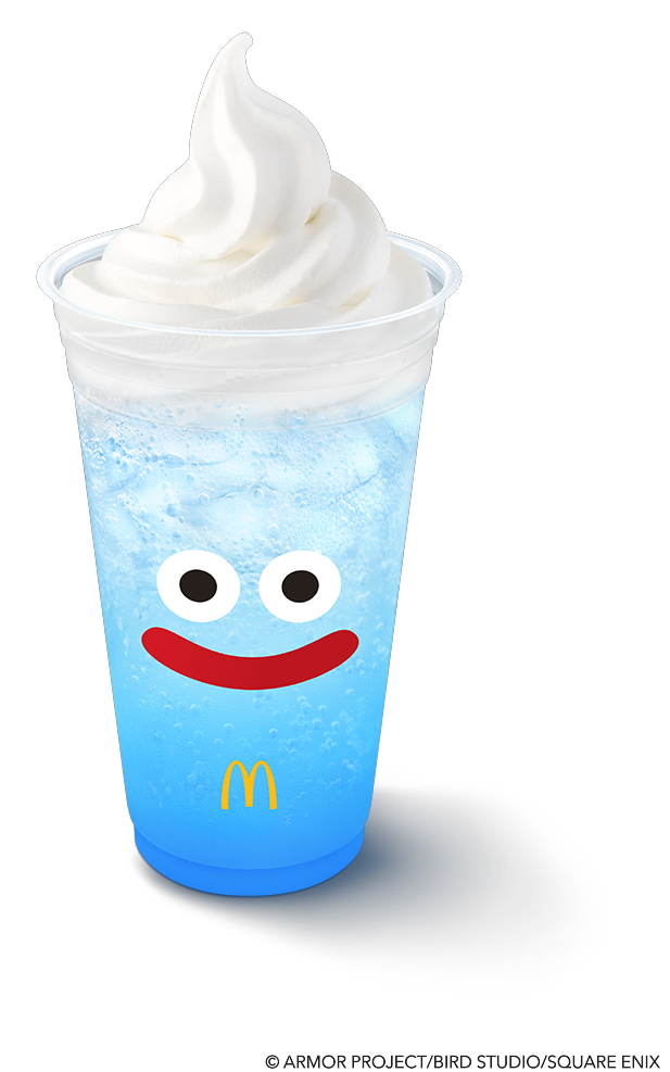 マクドナルド×『ドラクエ』コラボ第2弾「ドラクエバーガー」を1月7日より販売―スライムをイメージしたドリンクも