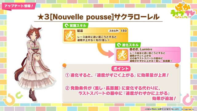 『ウマ娘』新育成は「イクノディクタス」「サクラローレル」の衣装違い！華やかな“お正月ウマ娘たち”が登場