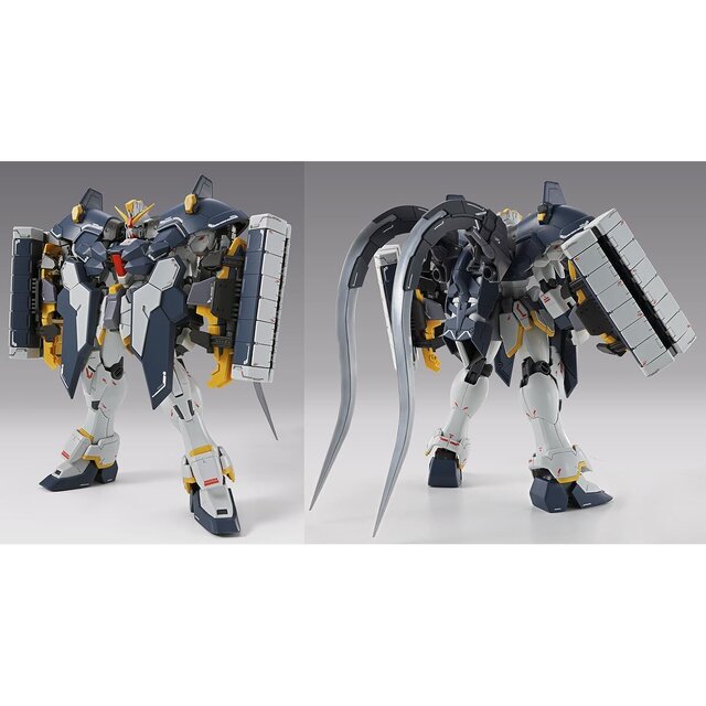 「ガンダムサンドロックEW」がアーマディロリザード装備でMGガンプラ化！ミサイルポッドはハッチが可動し、弾頭も成形色で再現