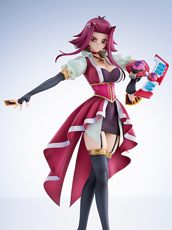 「遊戯王 5Ｄ's」黒薔薇の魔女「十六夜アキ」がフィギュア化！“世界の誰にも負けない”笑顔パーツ付属ー「ジャック・アトラス」も再受注
