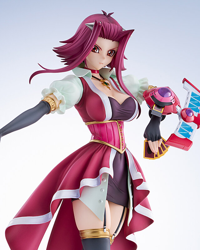 「遊戯王 5Ｄ's」黒薔薇の魔女「十六夜アキ」がフィギュア化！“世界の誰にも負けない”笑顔パーツ付属ー「ジャック・アトラス」も再受注