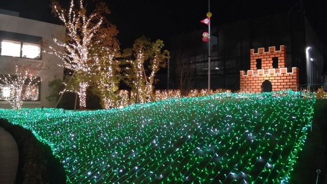 ニンテンドーミュージアムがライトアップ！アートギャラリーや『マリオ』40周年記念イベントなど期間限定施策を見てきました【レポート】