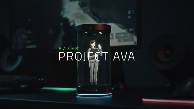 美少女や『LoL』伝説プレイヤーがゲーミングライフをサポート!?Razerの卓上AIコンパニオンが近未来的