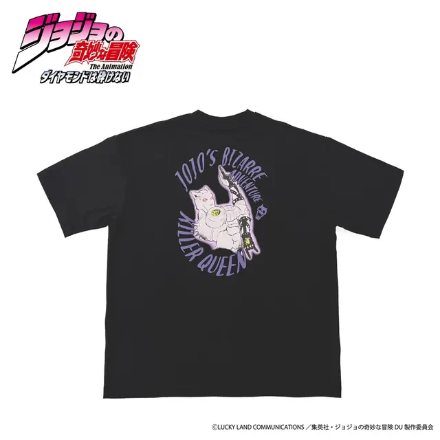 「ジョジョ 4部」気分はスタンド使い!キラークイーンのスカジャンや、東方仗助たちデザインのTシャツなど限定アパレルが登場