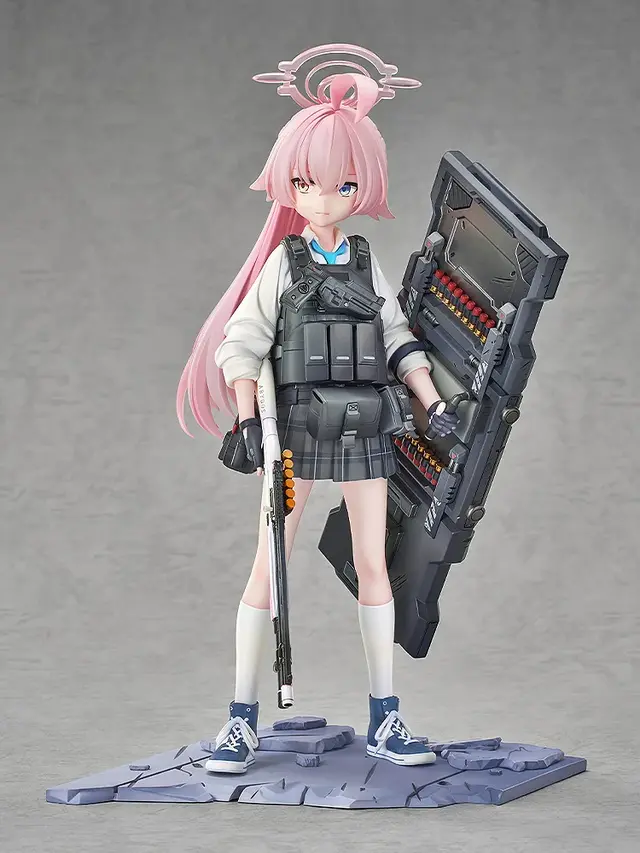 『ブルアカ』“おじさん”とは異なる歴戦の風格！フル装備の「ホシノ（臨戦）」1/7スケールフィギュアが予約受付開始